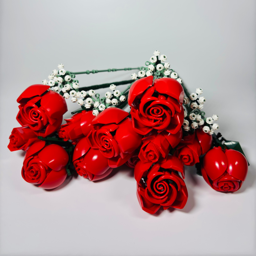 Roses Romantiques - À assembler avec amour